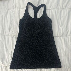 Lululemon Women’s Black Cool Racerback Tank Top (Hip length)